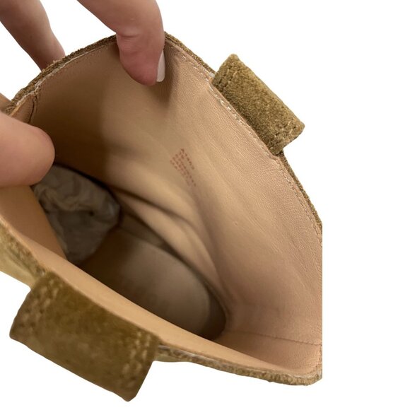 Boden Womens Suede Western Ankle Boot Brown EU 39 US 8 Pull On Pointed Toe A1462 - Picture 6 of 11